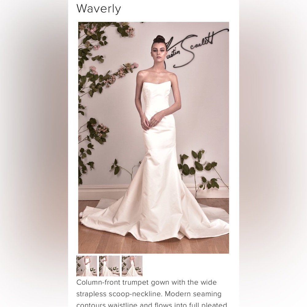 Austin Scarlett Silk Wedding Dress